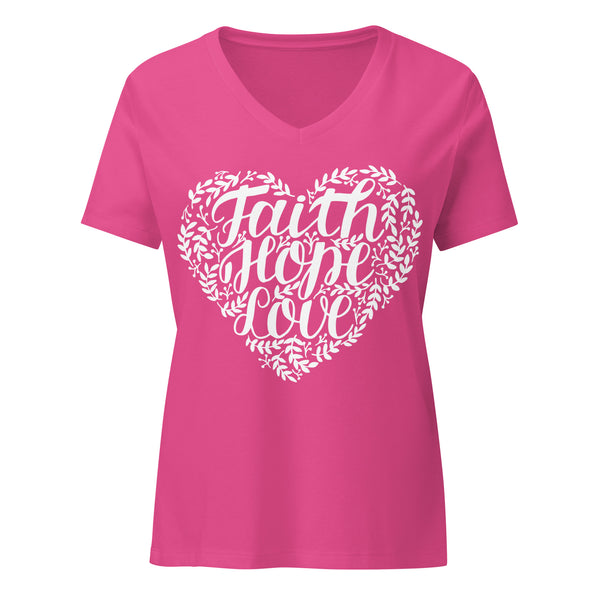Women’s relaxed v-neck t-shirt