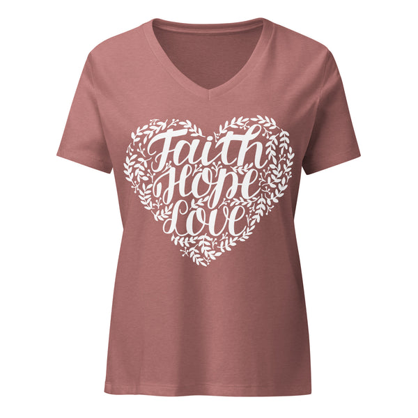 Women’s relaxed v-neck t-shirt