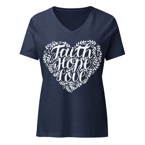 Women’s relaxed v-neck t-shirt