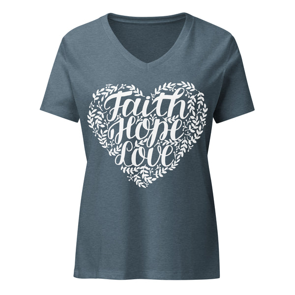 Women’s relaxed v-neck t-shirt