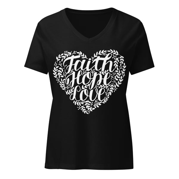 Women’s relaxed v-neck t-shirt