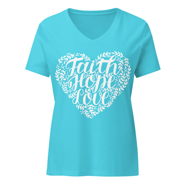 Women’s relaxed v-neck t-shirt