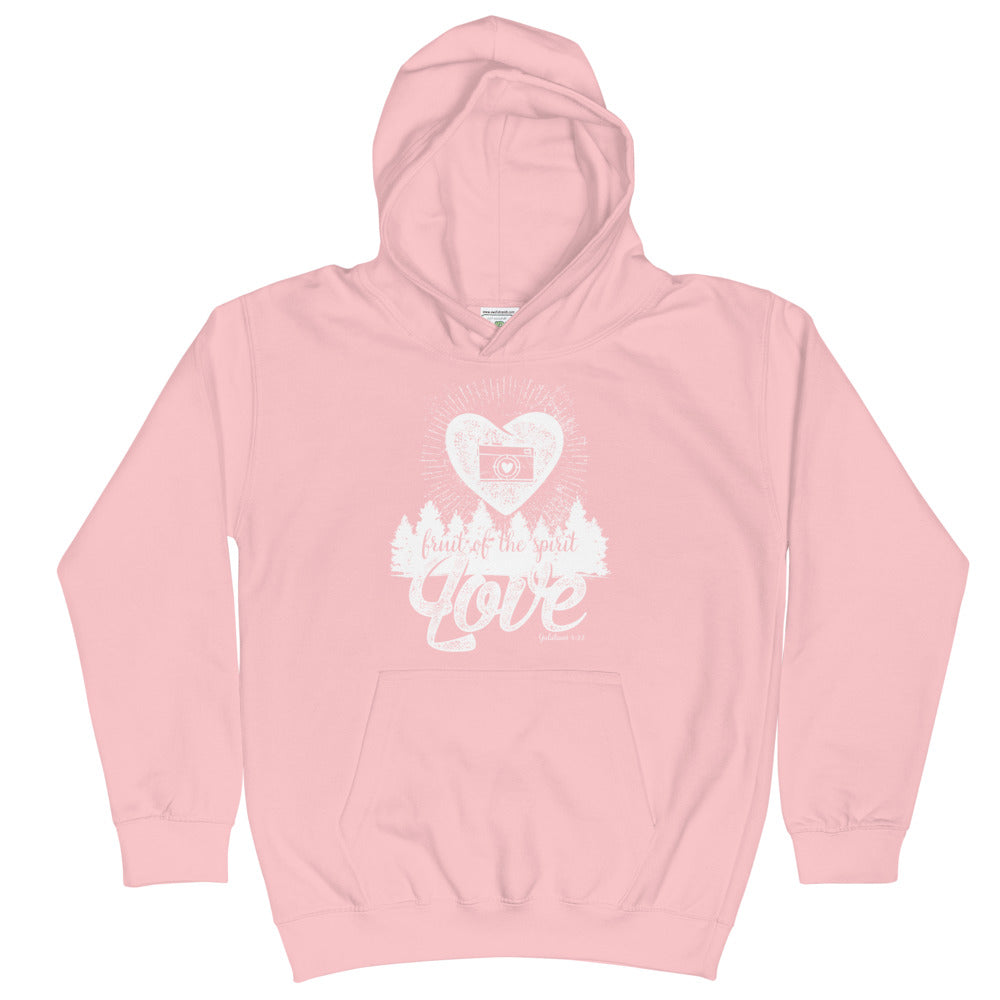 Love on sale hoodie pink