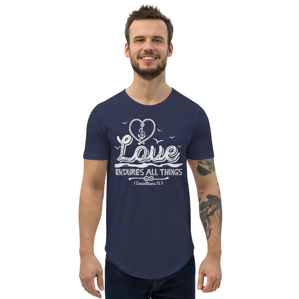 Men's Curved Hem T-Shirt